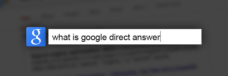 what is google direct answer