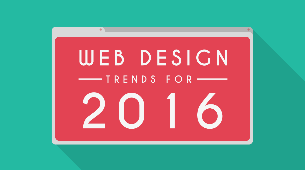 web design trends for 2016