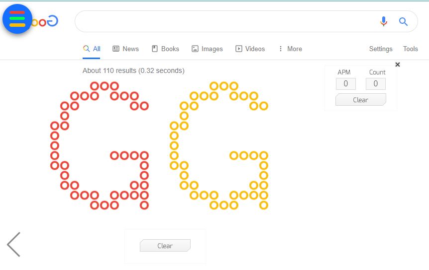 google zerg rush - google easter eggs